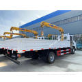 ISUZU 10 ton truck with 4 ton crane